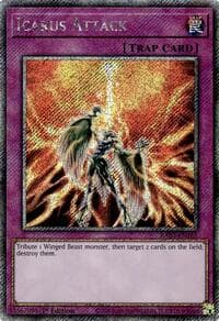Icarus Attack (Platinum Secret Rare): Quarter Century Bonanza