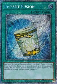 Instant Fusion (Platinum Secret Rare): Quarter Century Bonanza