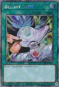 Destiny Draw (Platinum Secret Rare): Quarter Century Bonanza
