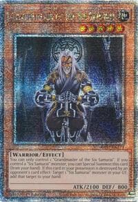 Grandmaster of the Six Samurai (Quarter Century Secret Rare): Quarter Century Bonanza