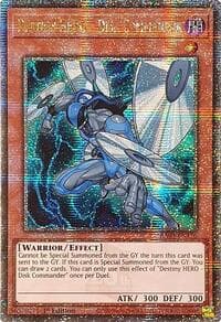 Destiny HERO - Disk Commander (Quarter Century Secret Rare): Quarter Century Bonanza