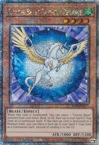 Crystal Beast Sapphire Pegasus (Quarter Century Secret Rare): Quarter Century Bonanza