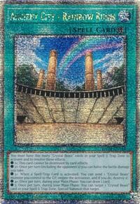 Ancient City - Rainbow Ruins (Quarter Century Secret Rare): Quarter Century Bonanza