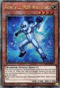 Elemental HERO Neos Alius (Quarter Century Secret Rare): Quarter Century Bonanza