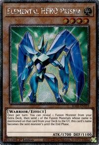Elemental HERO Prisma (Platinum Secret Rare): Quarter Century Bonanza