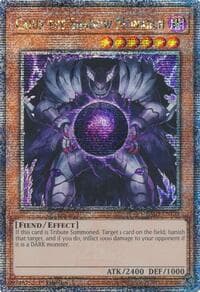 Caius the Shadow Monarch (Quarter Century Secret Rare): Quarter Century Bonanza