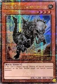 Fossil Dyna Pachycephalo (Quarter Century Secret Rare): Quarter Century Bonanza