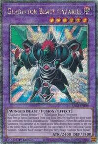Gladiator Beast Gyzarus (Quarter Century Secret Rare): Quarter Century Bonanza
