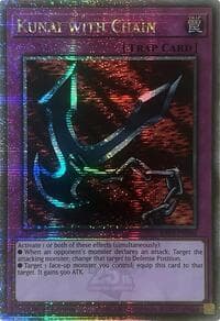 Kunai with Chain (Quarter Century Secret Rare): Quarter Century Bonanza