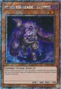 Plaguespreader Zombie (Platinum Secret Rare): Quarter Century Bonanza