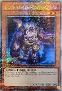 Plaguespreader Zombie (Quarter Century Secret Rare): Quarter Century Bonanza