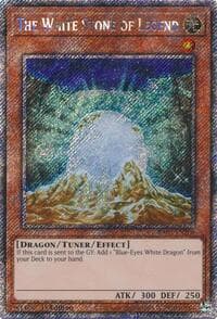The White Stone of Legend (Platinum Secret Rare): Quarter Century Bonanza