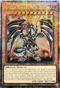 Red-Eyes Darkness Metal Dragon (Quarter Century Secret Rare): Quarter Century Bonanza