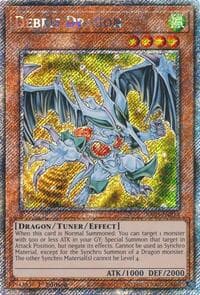 Debris Dragon (Platinum Secret Rare): Quarter Century Bonanza