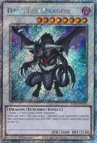 Dark End Dragon (Platinum Secret Rare): Quarter Century Bonanza