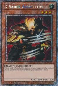 X-Saber Airbellum (Platinum Secret Rare): Quarter Century Bonanza