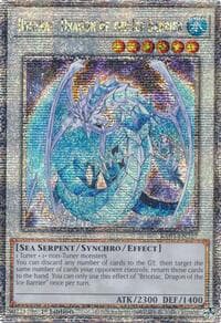 Brionac, Dragon of the Ice Barrier (Quarter Century Secret Rare): Quarter Century Bonanza