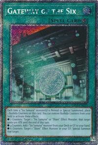 Gateway of the Six (Platinum Secret Rare): Quarter Century Bonanza