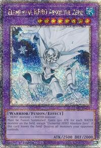 Elemental HERO Absolute Zero (Quarter Century Secret Rare): Quarter Century Bonanza