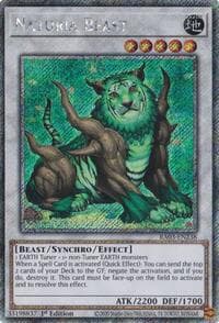 Naturia Beast (Platinum Secret Rare): Quarter Century Bonanza