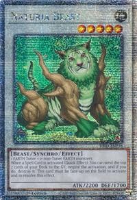 Naturia Beast (Quarter Century Secret Rare): Quarter Century Bonanza