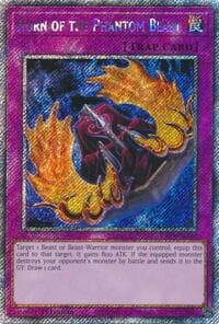 Horn of the Phantom Beast (Platinum Secret Rare): Quarter Century Bonanza