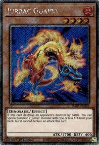 Jurrac Guaiba (Platinum Secret Rare): Quarter Century Bonanza