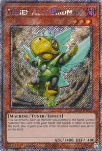 Genex Ally Birdman (Platinum Secret Rare): Quarter Century Bonanza