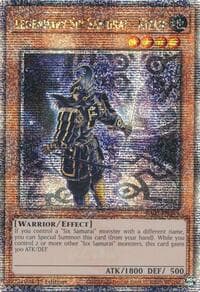 Legendary Six Samurai - Kizan (Quarter Century Secret Rare): Quarter Century Bonanza