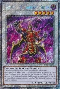 Legendary Six Samurai - Shi En (Platinum Secret Rare): Quarter Century Bonanza