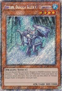 Stream, Dragon Ruler of Droplets (Platinum Secret Rare): Quarter Century Bonanza