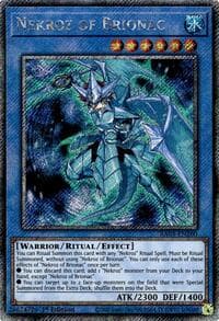 Nekroz of Brionac (Platinum Secret Rare): Quarter Century Bonanza