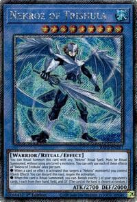 Nekroz of Trishula (Platinum Secret Rare): Quarter Century Bonanza