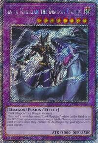 Dark Magician the Dragon Knight (Platinum Secret Rare): Quarter Century Bonanza