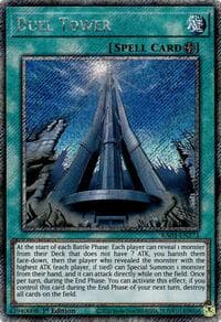 Duel Tower (Platinum Secret Rare): Quarter Century Bonanza