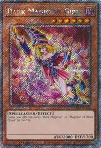 Dark Magician Girl (Platinum Secret Rare) (C): Quarter Century Bonanza