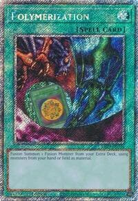 Polymerization (A) (Alternate Art) (Platinum Secret Rare): Quarter Century Bonanza
