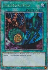 Polymerization (A) (Alternate Art) (Quarter Century Secret Rare): Quarter Century Bonanza