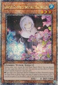 Ghost Sister & Spooky Dogwood (Alternate Art) (Quarter Century Secret Rare): Quarter Century Bonanza