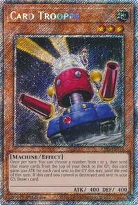 Card Trooper (Platinum Secret Rare): Quarter Century Bonanza