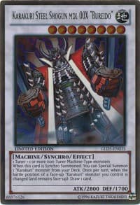 Karakuri Steel Shogun mdl 00X "Bureido": Gold Series: Haunted Mine