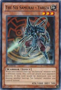 The Six Samurai - Yariza: Structure Deck: Samurai Warlords