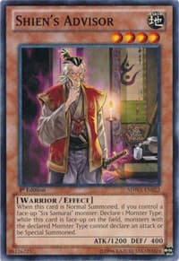 Shien's Advisor: Structure Deck: Samurai Warlords
