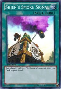 Shien's Smoke Signal: Structure Deck: Samurai Warlords