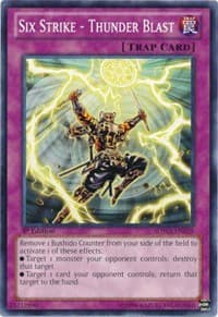 Six Strike - Thunder Blast: Structure Deck: Samurai Warlords