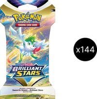 Brilliant Stars Sleeved Booster Pack Case: Brilliant Stars
