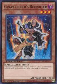Gravekeeper's Recruiter: Speed Duel: Battle City Finals
