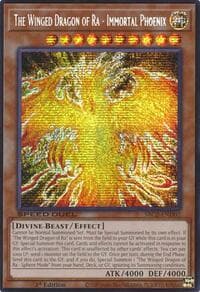 The Winged Dragon of Ra - Immortal Phoenix (PSR): Speed Duel: Battle City Finals
