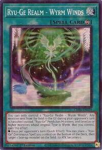 Ryu-Ge Realm - Wyrm Winds (SR): Crossover Breakers