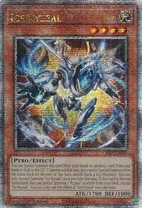 Ice Ryzeal (Quarter Century Secret Rare): Crossover Breakers